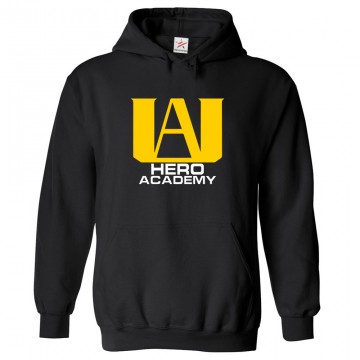 UA Hero Academy Unisex Kids and Adults Pullover Hoodie for Anime Fans									 									 									